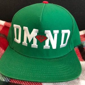 Diamond Supply Co. Green SnapBack hat